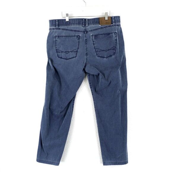 Brax Eurex Blue Elastic Waist Jeans Lightweight Mid Rise 37/28 Tagged 38R‎ - Picture 5 of 14